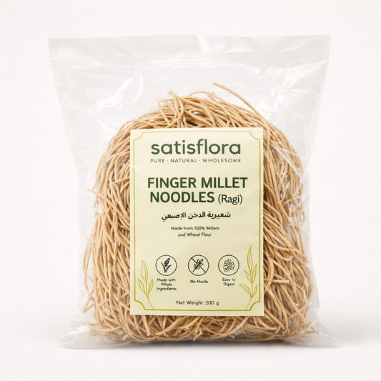 Finger Millet & Whole Wheat Noodles