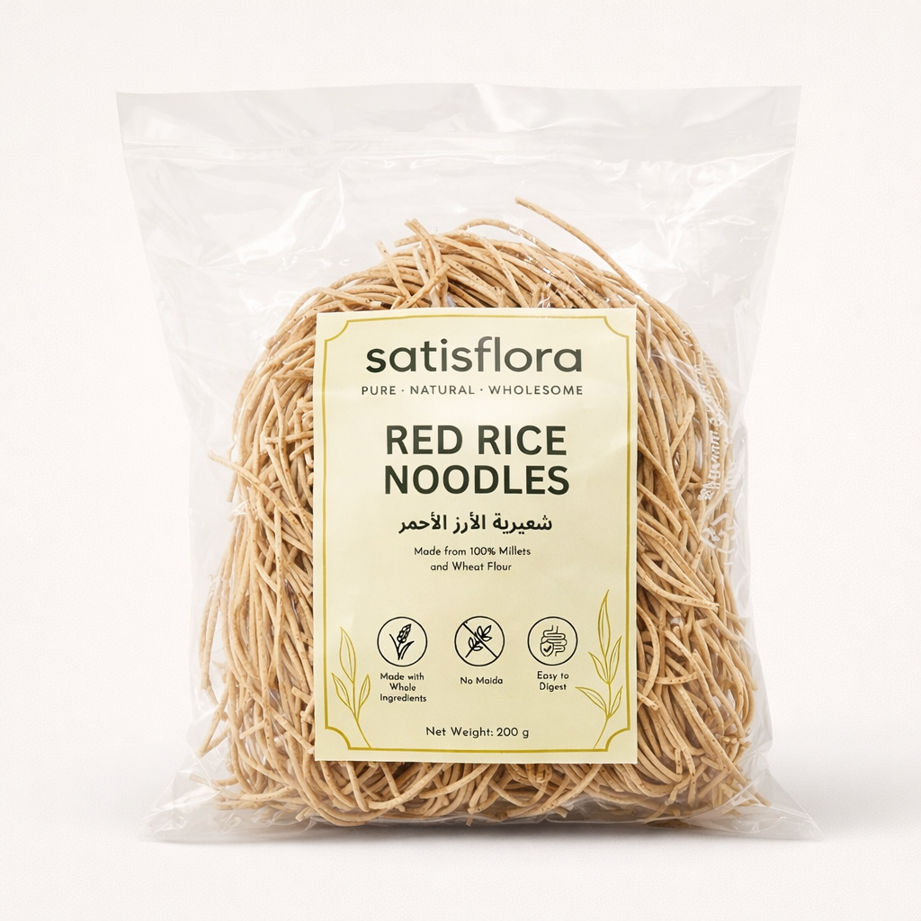 Red Rice & Whole Wheat Noodles
